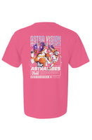 Feel The Vibes (Heavyweight T Shirt) Pink Back Pri