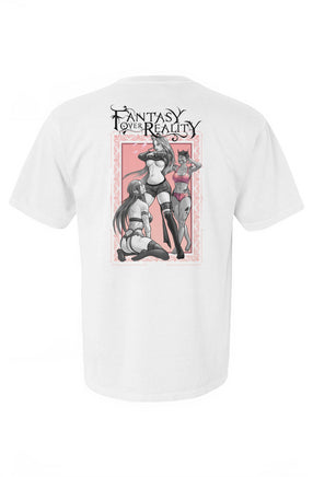Love (Crush Series) White Heavyweight T Shirt