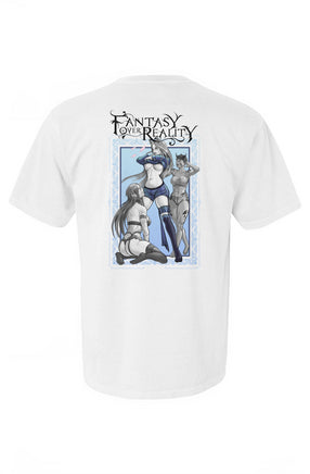 Lust (Crush Series) White Heavyweight T Shirt 